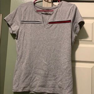 Tommy Hilfiger split v-neck